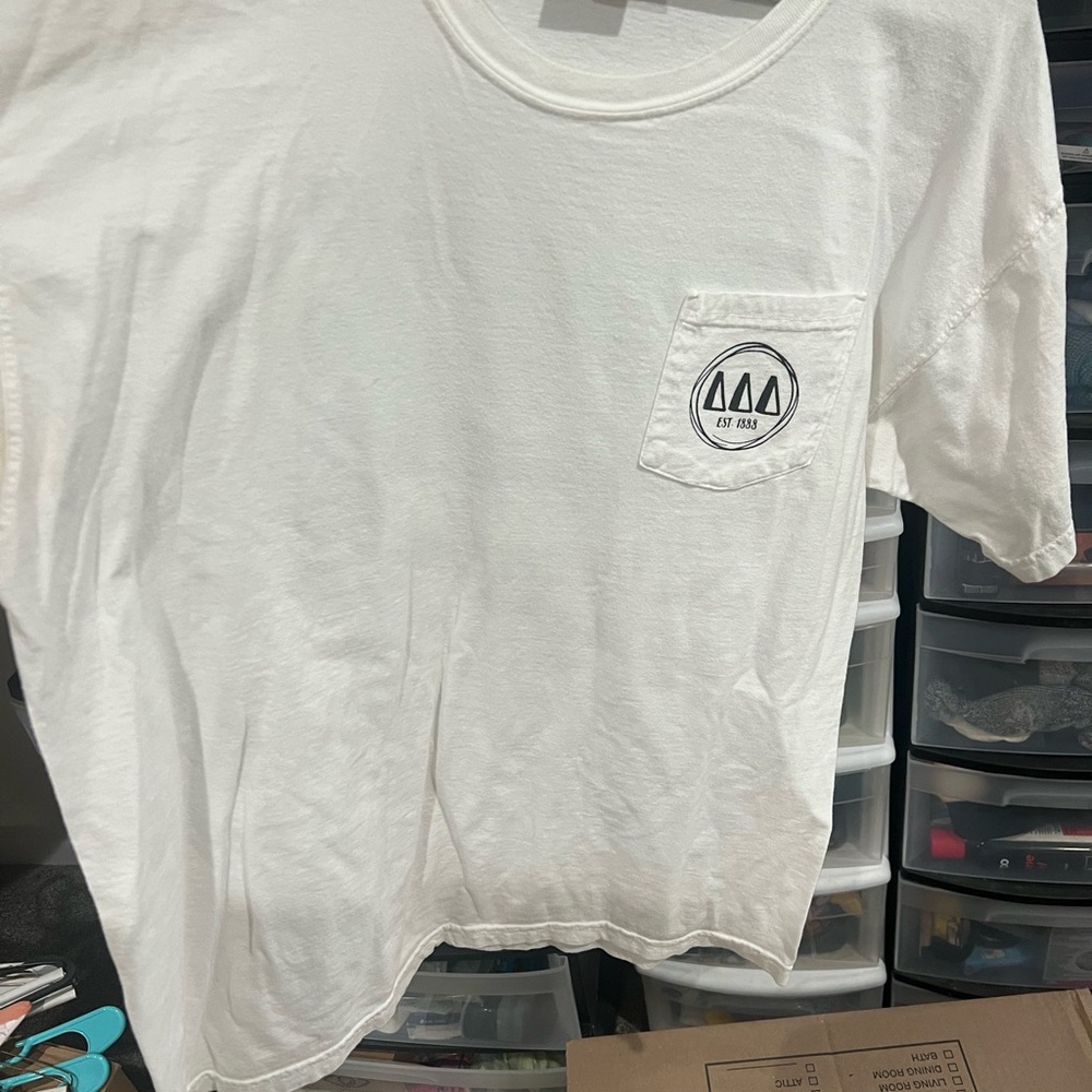 Tri Delta Jeep comfort colors t-shirt